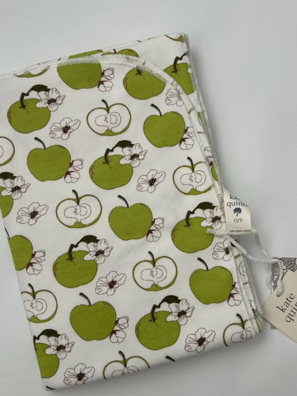 NWT Kate Quinn Harvest Apple Swaddle & Footie Set 3–6M